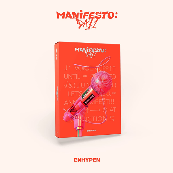Shop ENHYPEN Album - MANIFESTO (DAY 1) - CD. now music store dubai